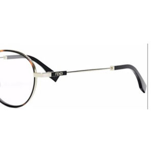 NWT Fendi FE50052U Havana 51mm Eyeglasses